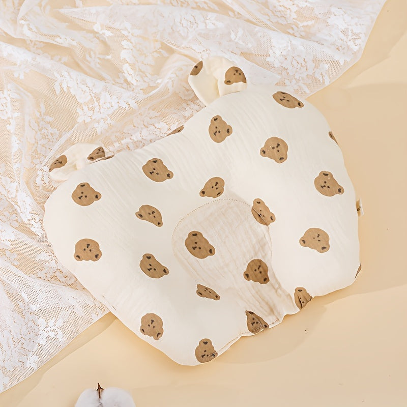 Baby Infant Head Ear Protection Pillow for Stroller & Car Seat, Soft Newborn Neck Support Cushion with Cute Animal Styles, Safe Sleep Headrest for 0-18 Months