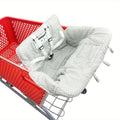 Baby Shopping Cart Cushion & High Chair Cover Protector, Soft Padded Infant Cart Cover for Supermarket Shopping Carts, High Chairs & Trolleys, Grey, Black, Blue & Yellow