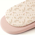2-Pack Muslin Fitted Bassinet Sheets, Soft Breathable Baby Bassinet & Cradle Sheets for Baby Girl & Boy, Floral Pink, Chestnut Posy, Camel Sun & Brown Cream