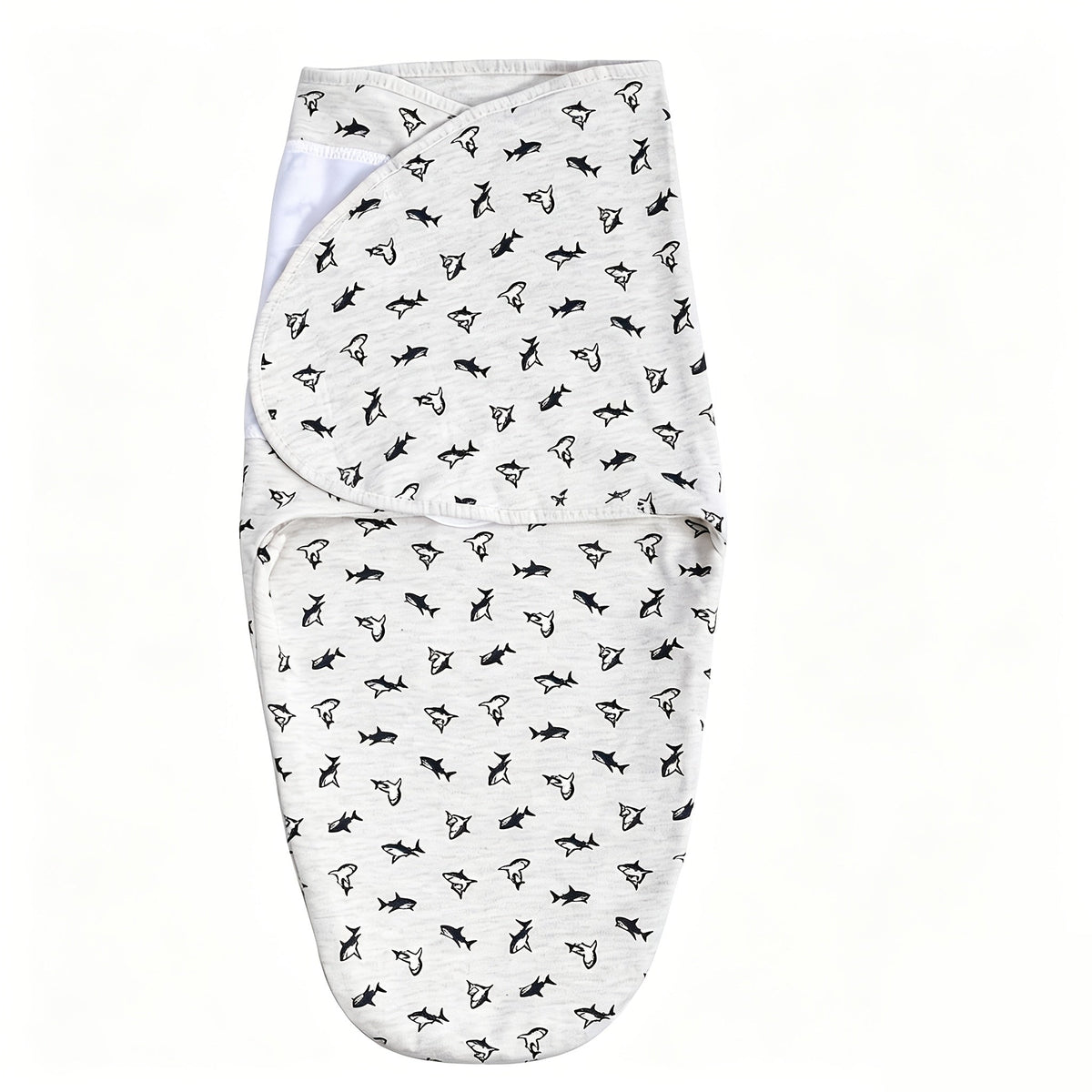 Zipper Swaddle Blanket for Newborns 0-3 Months, Adjustable Soft Wrap with Easy Diaper Change Access, Machine Washable Infant Sleep Sack with Cute Animal Prints for Boys & Girls