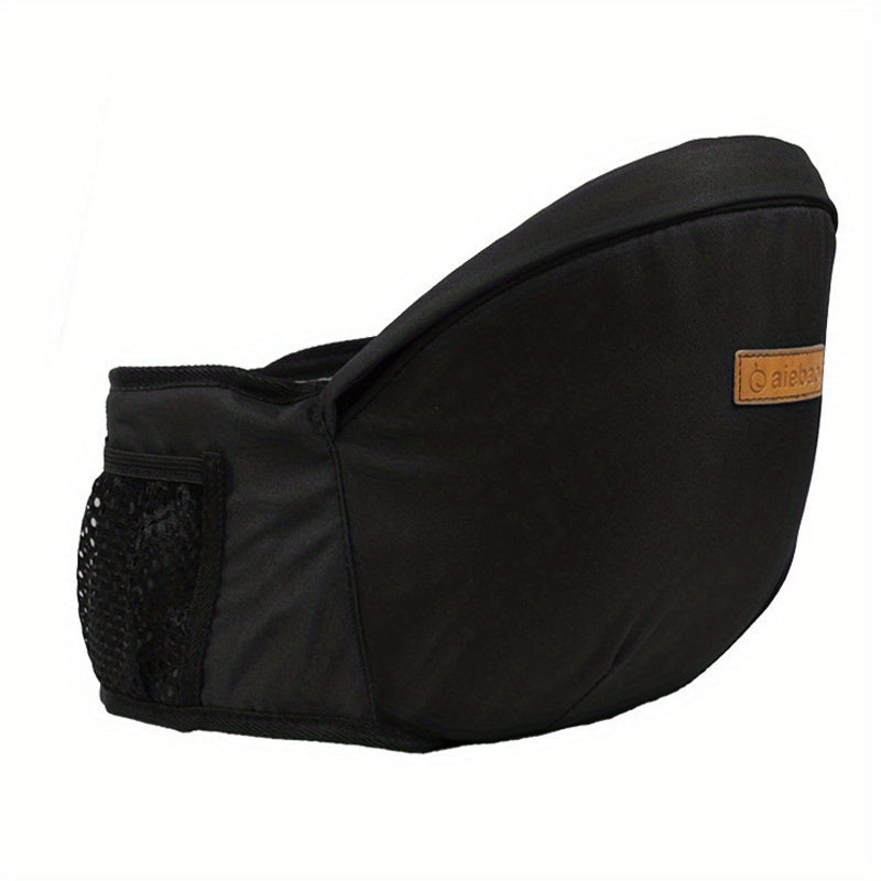 Baby Hip Seat Carrier & Waist Stool, Ergonomic 45-Degree Slope Hands-Free Baby Seat for Outings & Daily Use, 7 Colors Including Orange Navy Black & Grey