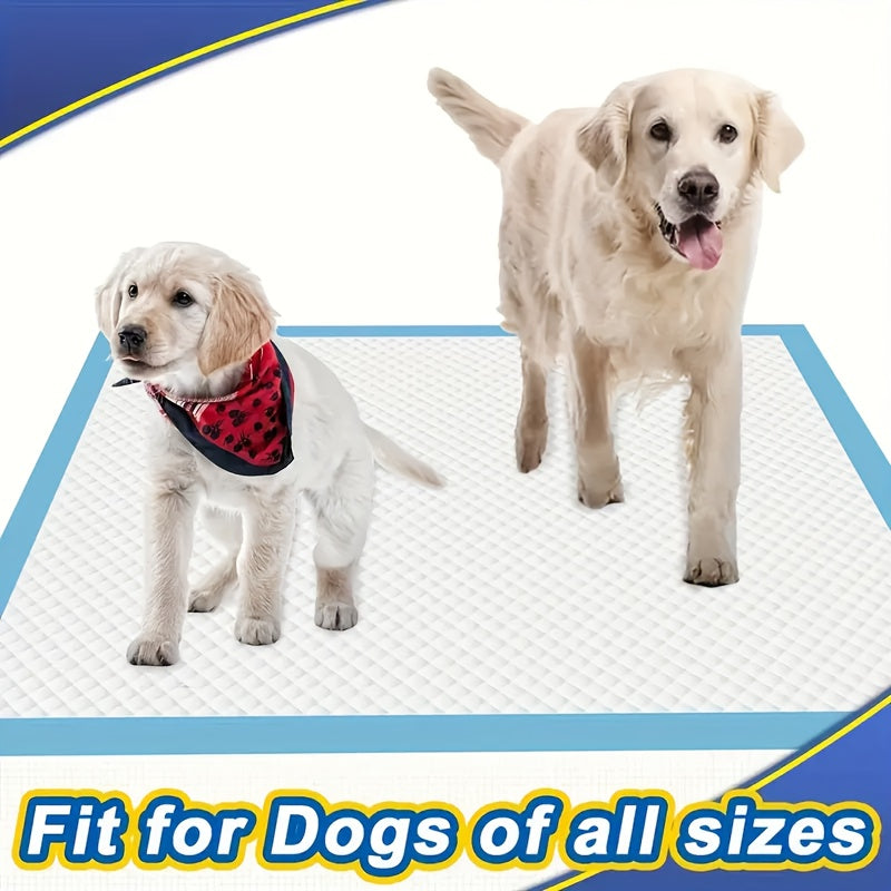 XXXXL Dog Pee Pads 34"x28" – Super Absorbent Leak-Proof Odor-Control Disposable Pet Training Pads, Bulk Pack for Dogs Puppies & Cats, Easy Potty Training & Accident Protection