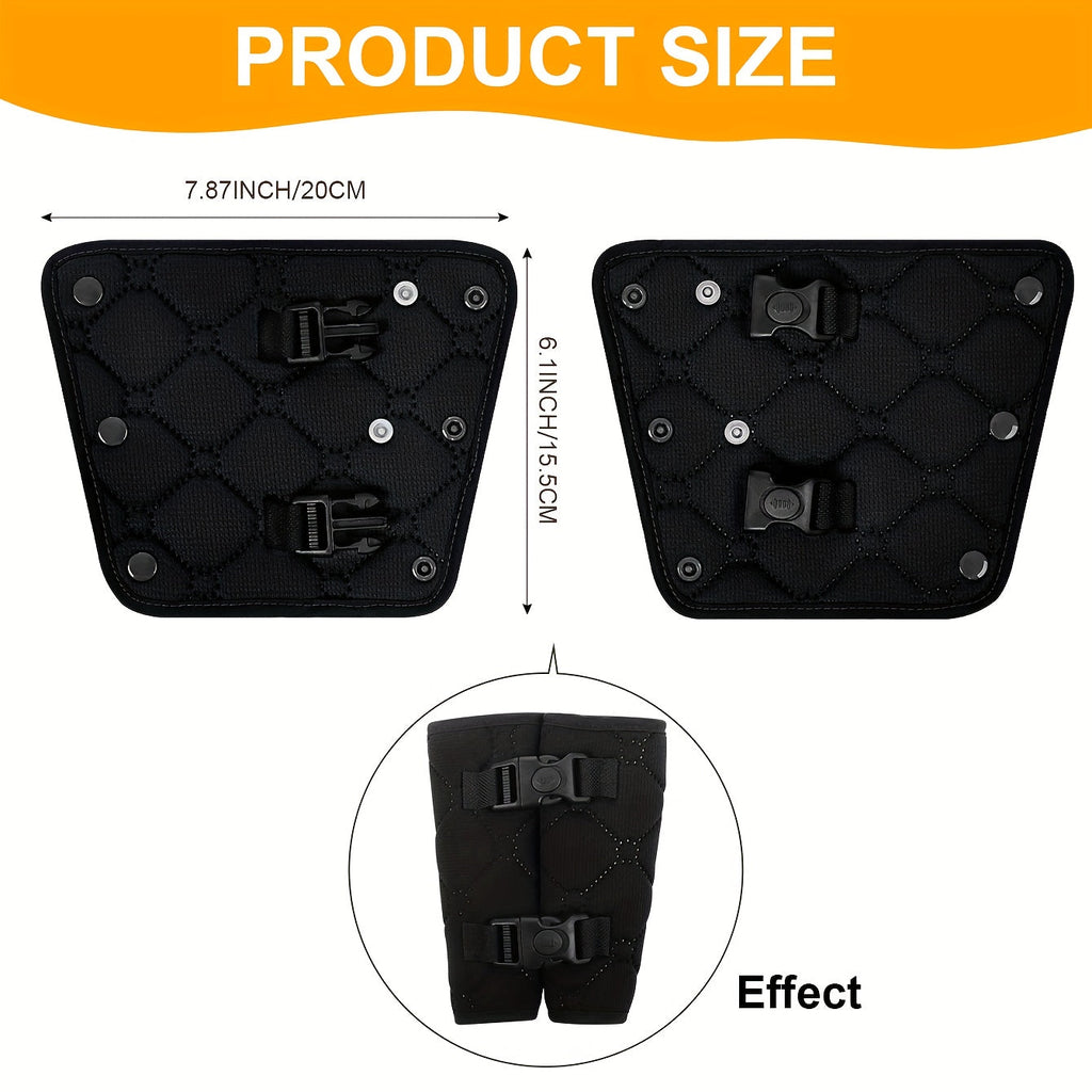 Child Car Seat Belt Protector & Shoulder Cover Set, Baby Safety Seat Anti-Kick Strap Pad for Car Stroller & Multi-Scene Use, 5 Colors Including Black Grey Sky Blue & Navy