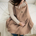 Breathable Nursing Cover for Breastfeeding, Lightweight Privacy Nursing Shawl Cape for Moms, Multi-Use Cover-Up for Nursing Shopping & Outings, Stylish Modesty Breastfeeding Cover