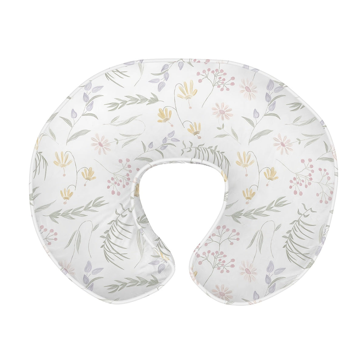 Ergonomic Nursing Pillow Breastfeeding Pillow with Cover Breathable Filling Bottle and Breastfeeding Support 0-12 Months Travel Cushion – 9 Designs