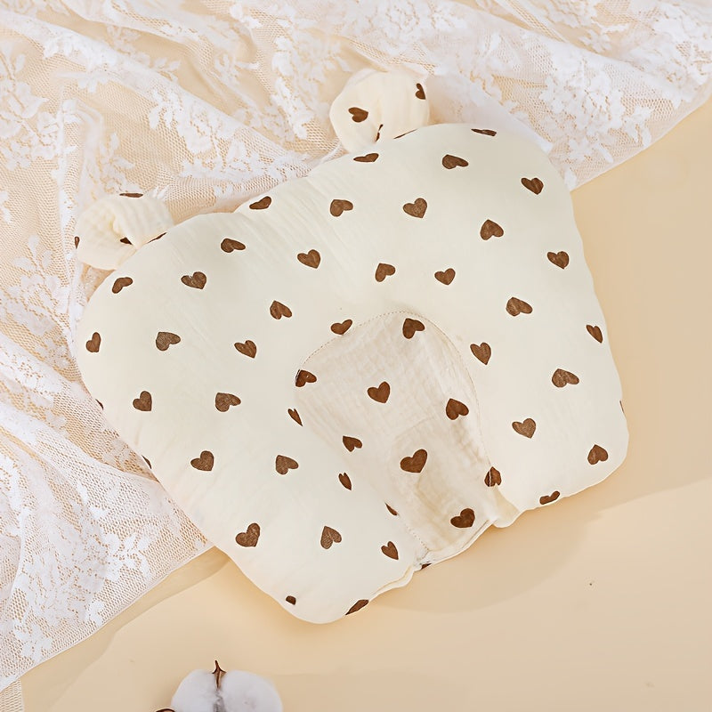 Baby Infant Head Ear Protection Pillow for Stroller & Car Seat, Soft Newborn Neck Support Cushion with Cute Animal Styles, Safe Sleep Headrest for 0-18 Months