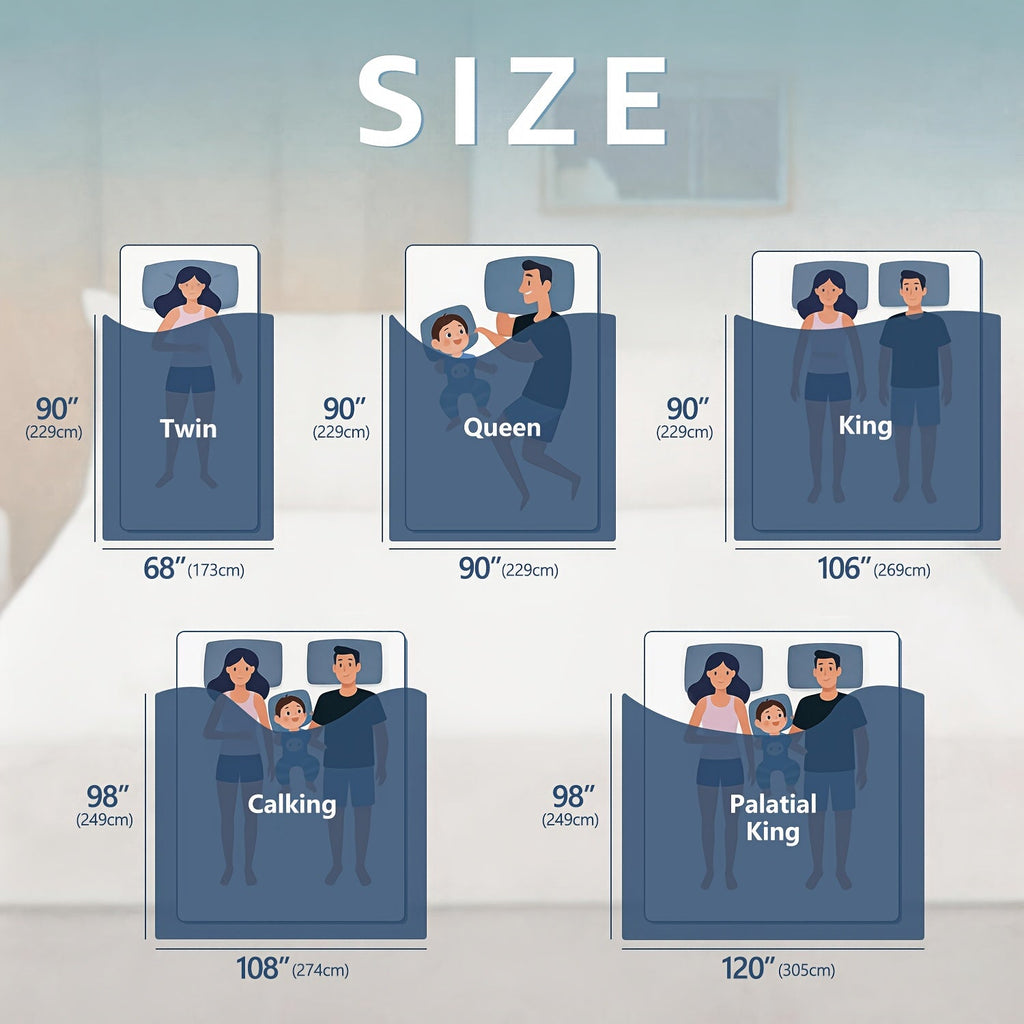 All-Season Down Feather Comforter – Lightweight Breathable & Warm with 8 Corner Tabs in White Light Blue Vibrant Blue Mineral Green | Twin Queen King Cal King Oversized King