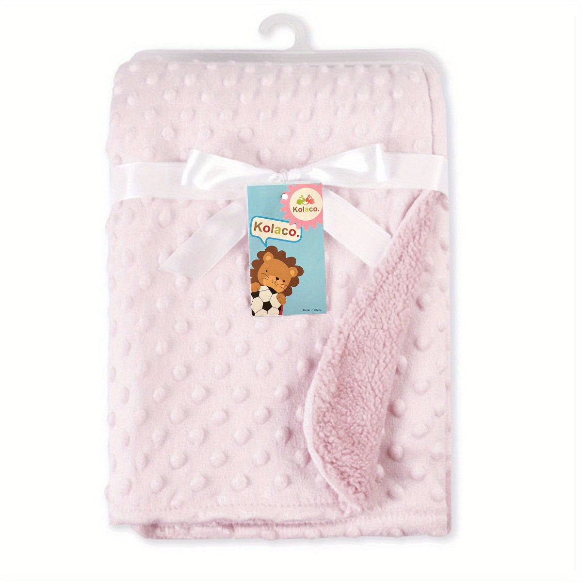 Soft Plush Baby Blanket for Infants, Warm Fleece Nursery Quilt Throw for Stroller Crib & Tummy Time, Cozy Newborn Swaddle Blanket for Boys & Girls, Baby Shower Gift