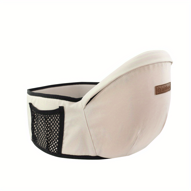Baby Hip Seat Carrier & Waist Stool, Ergonomic 45-Degree Slope Hands-Free Baby Seat for Outings & Daily Use, 7 Colors Including Orange Navy Black & Grey