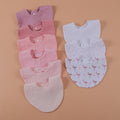9-Pack Pure Cotton Baby Drool Bibs, Soft Absorbent Unisex Drool Bibs for Baby Boys & Girls, Simple & Versatile Everyday Bibs, 3 Color Sets Including Pink Blue & Green