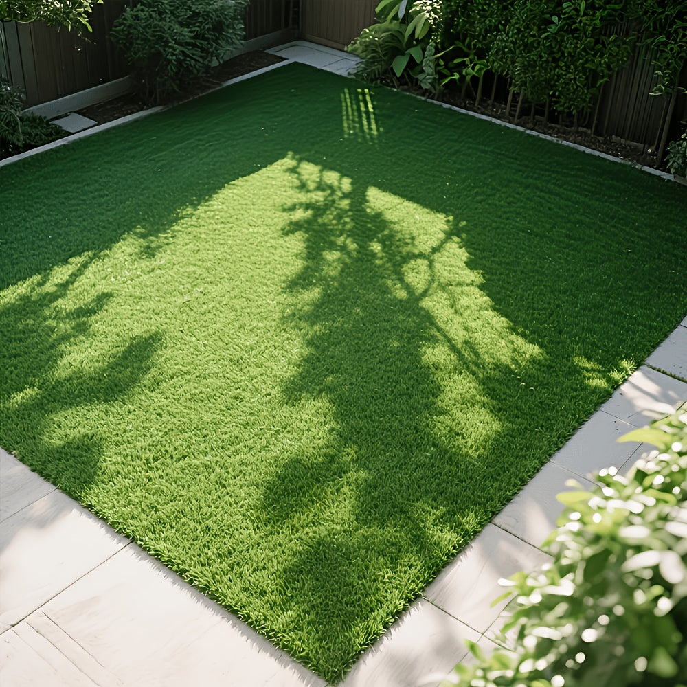 Artificial Turf Outdoor Rug - Fake Grass Lawn - 5'×8' & 4'×10' - Patio, Playground, Backyard, Pet Training, Camping & Pool