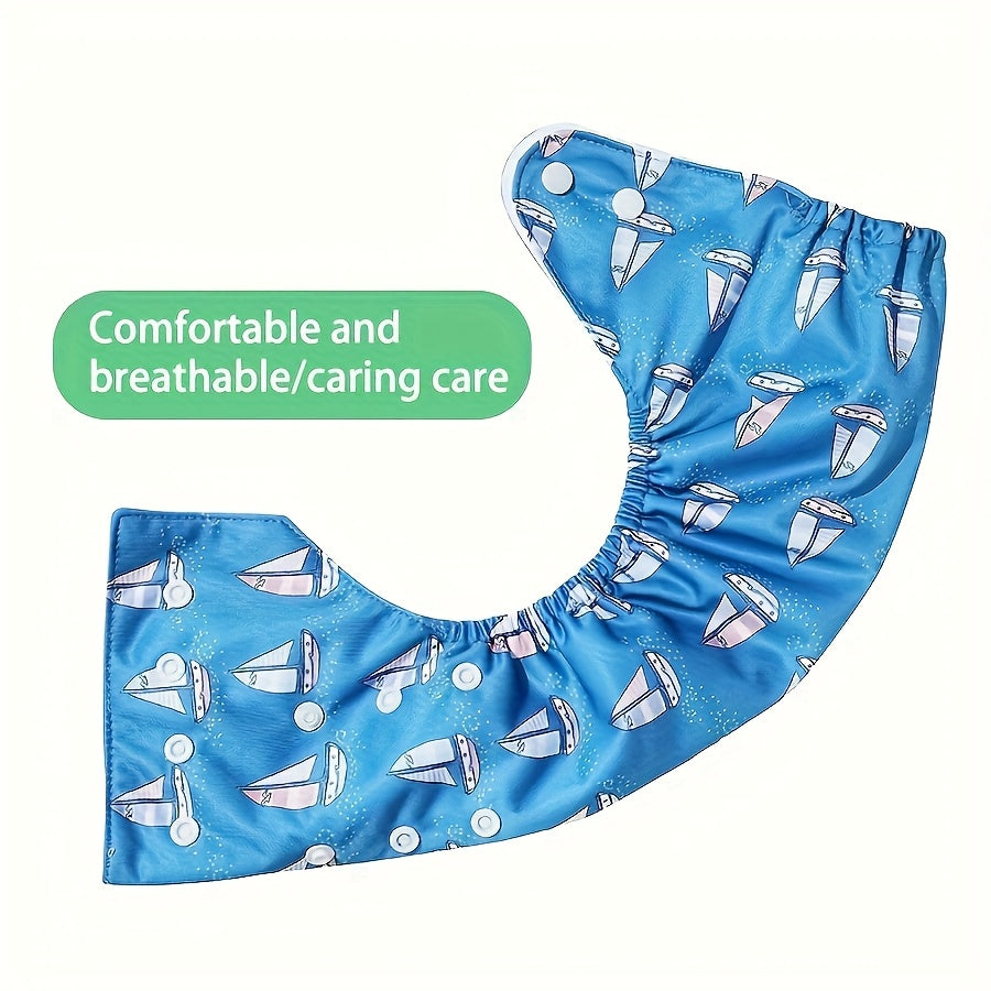 6-Piece Washable Baby Cloth Diaper Set, Adjustable One-Size Reusable Cloth Diapers Fits 8–23 lbs, Boy Series Girl Series & Neutral, Eco-Friendly Christmas & Holiday Gift