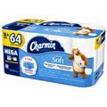Charmin Ultra Soft Mega Roll Toilet Paper - 16 Rolls Per Pack, Soft & Strong, Value Bulk Pack for Home Bathroom