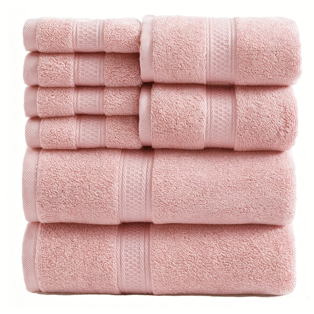 UToPantica Luxury Soft Towel Set - 8pc & 16pc - Bath Towels, Hand Towels & Washcloths - Quick-Dry, Skin-Friendly, Thickened - Home, Hotel, Travel & Spa - 11 Colors