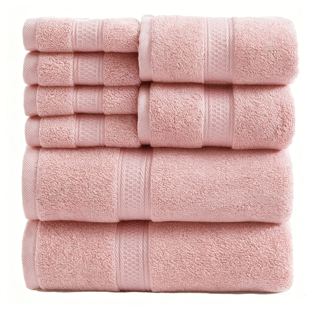 UToPantica Luxury Soft Towel Set - 8pc & 16pc - Bath Towels, Hand Towels & Washcloths - Quick-Dry, Skin-Friendly, Thickened - Home, Hotel, Travel & Spa - 11 Colors