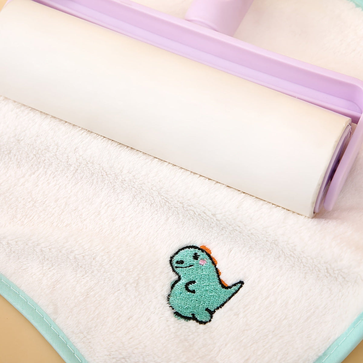 Baby Hooded Bath Towel 3-Piece Set, 1 Soft Absorbent Hooded Towel + 2 Cartoon Hand Towels, Non-Shedding Infant Bath Set, 7 Cute Animal Designs Including Duck Elk Koala Panda Rabbit Dinosaur & Penguin