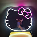 Hello Kitty LED Neon Sign Multi-Color USB Powered Push Button Control Wall Hanging Decorative Night Light for Bedroom Kids Room Gaming Room Party Decor