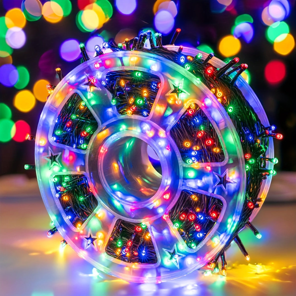 900 LED Christmas String Lights – 295ft Green Wire 8-Mode Remote Control Waterproof Fairy Lights for Outdoor Indoor Xmas Holiday Party Garden & Wedding in Warm White Cold White & Multicolor